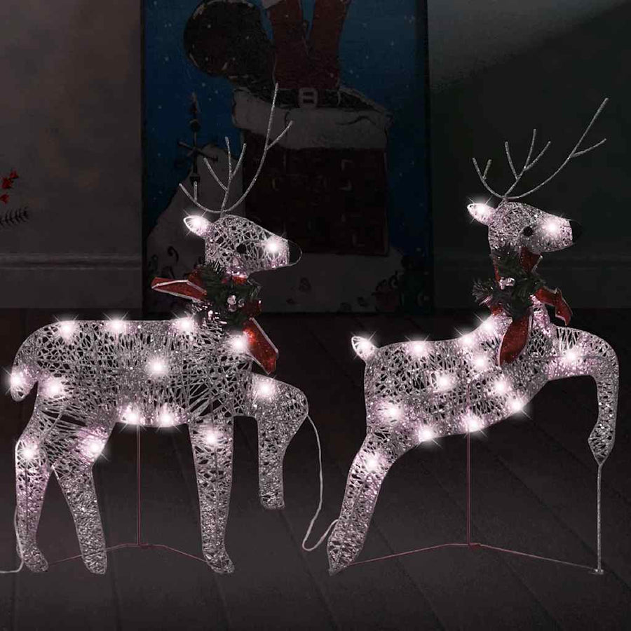 Kerstrendieren 40 Led's Kleurig 2