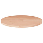 Tabletop round Ø40x1.5 cm untreated solid oak