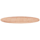 Tabletop round Ø80x1.5 cm untreated solid oak