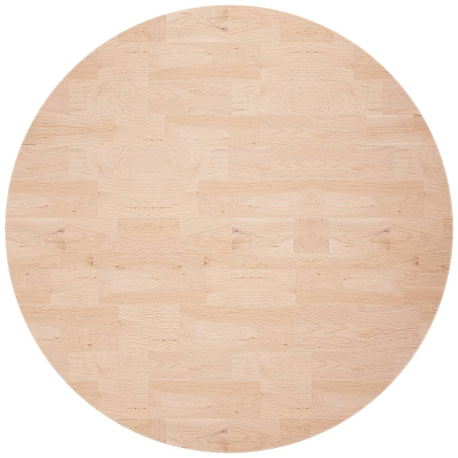 Tafelblad rond Ø60x2,5 cm onbehandeld massief eikenhout Ø 60 x 2.5 cm Naturel