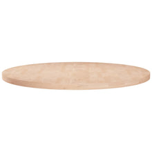 Tafelblad rond Ø70x2,5 cm onbehandeld massief eikenhout Ø 70 x 2.5 cm Naturel
