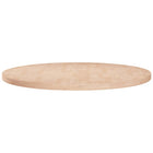 Tabletop round Ø80x2.5 cm untreated solid oak