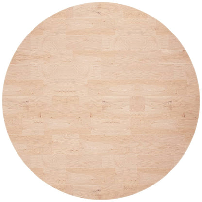 Tafelblad rond Ø80x4 cm onbehandeld massief eikenhout Ø 80 x 4 cm Naturel