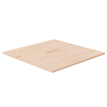 Tafelblad Vierkant 70X70X1,5 Cm Onbehandeld Massief Eikenhout