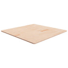 Tafelblad massief eikenhout 90x90x1,5 cm onbehandeld