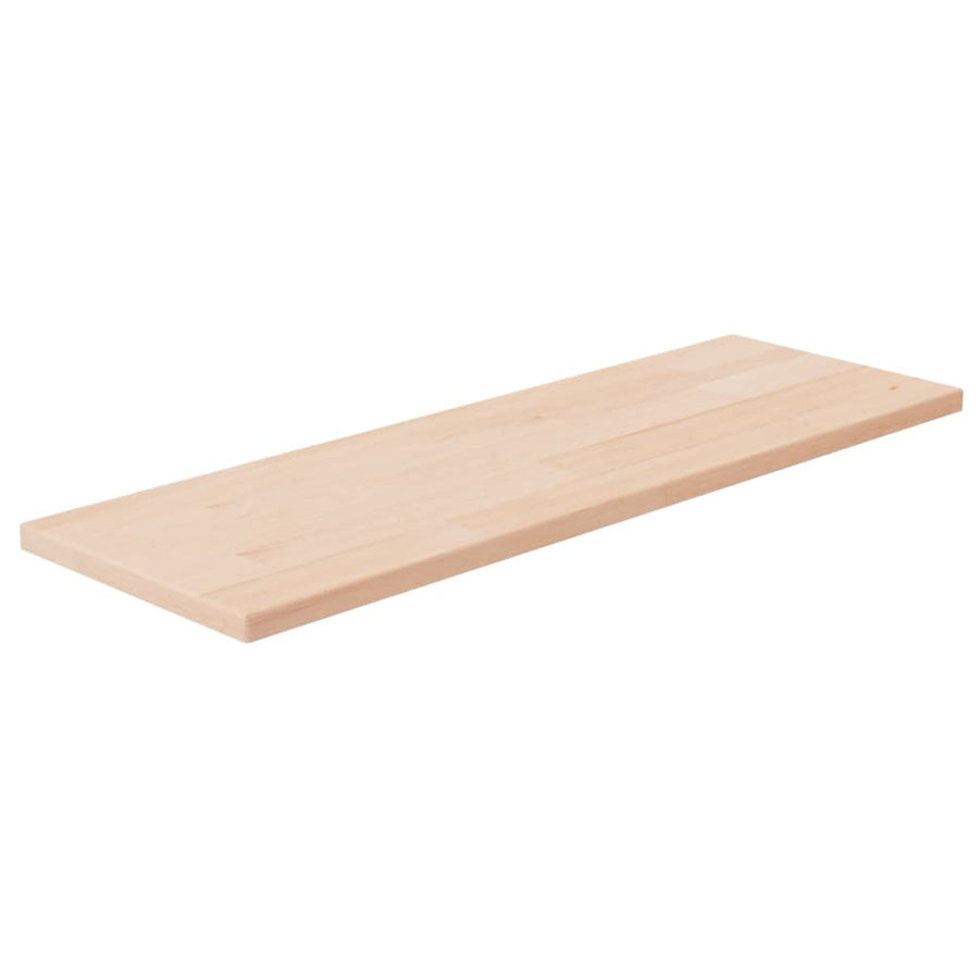 Plank 60x20x1,5 cm onbehandeld massief eikenhout 60 x 20 x 1.5 cm