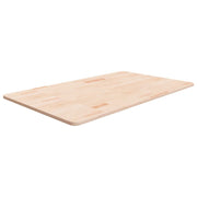 Wastafelblad massief eikenhout 100x60x1,5 cm onbehandeld
