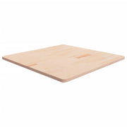 Tafelblad 90x90x2.5 cm massief eikenhout onbehandeld