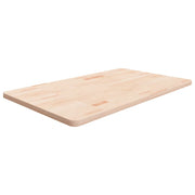Wastafelblad massief eiken 100x60x2,5 cm onbehandeld