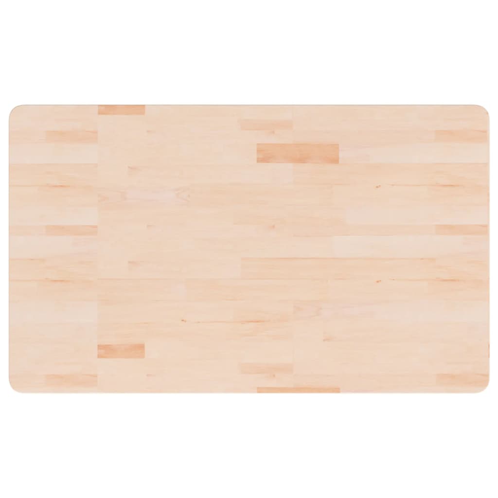 Wastafelblad 100X60X2,5 Cm Onbehandeld Massief 100 x 60 x 2.5 cm Naturel