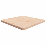 Tafelblad massief eikenhout 80x80x4 cm onbehandeld