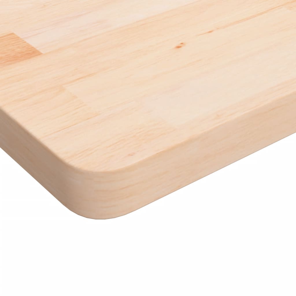 Tafelblad vierkant 80x80x4 cm onbehandeld massief eikenhout