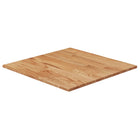 Tabletop square 60x60x1.5 cm solid oak light brown