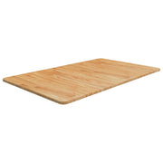 Wastafelblad massief hout 100x60x1,5 cm lichtbruin