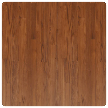 Tafelblad vierkant 90x90x1,5 cm behandeld eiken donkerbruin