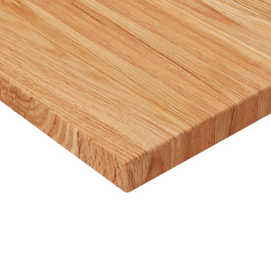 Wastafelblad 80X40X2,5Cm Behandeld Massief Hout 80 x 40 x 2.5 cm Lichtbruin