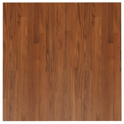 Tafelblad vierkant 80x80x2,5cm behandeld eiken donkerbruin 80 x 80 x 2.5 cm Donkerbruin