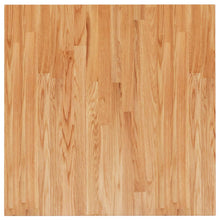 Tafelblad vierkant 70x70x4cm massief eiken 70 x 70 x 4 cm Lichtbruin