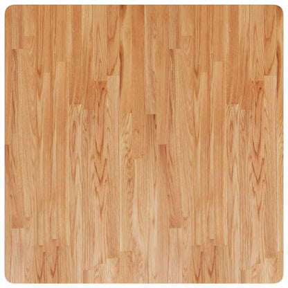 Tafelblad Vierkant 90X90X4Cm Massief Eikenhout 90 x 90 x 4 cm