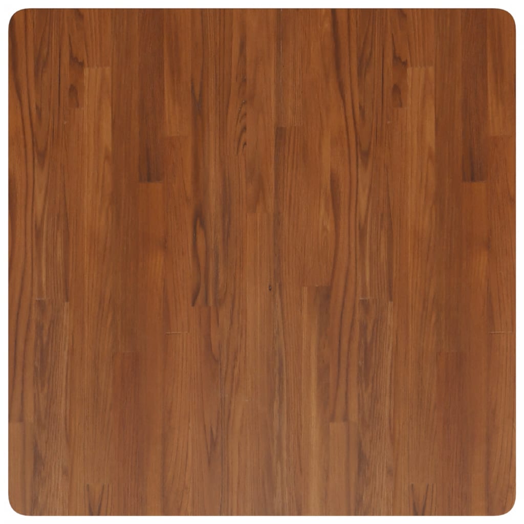 Tafelblad Vierkant 80X80X4Cm Behandeld Eiken Donkerbruin 1 80 x 80 x 4 cm