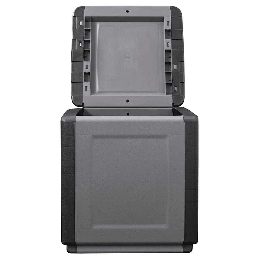 Tuinbox 130 L Donkergrijs En Zwart 54 x 53 x 57 cm
