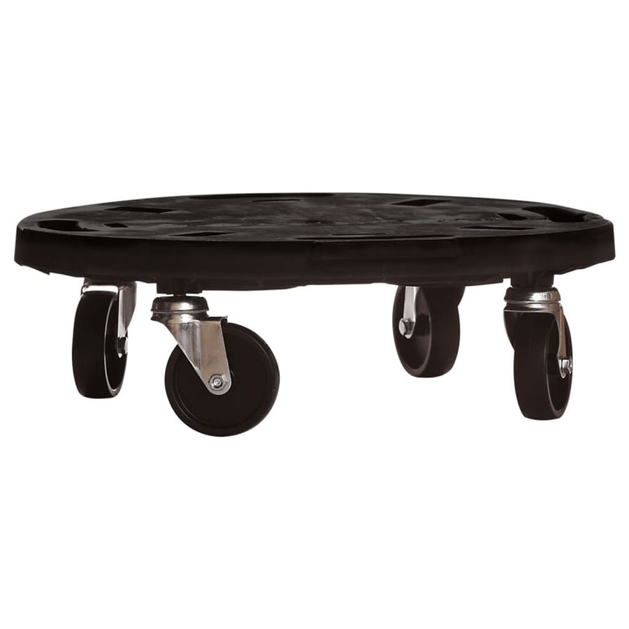 Plantentrolley Met Wielen 275 Kg Diameter 40 Cm Zwart 1