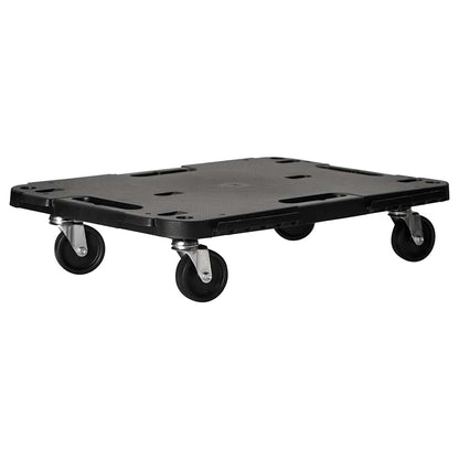 Transporttrolley 58x38x12 cm PP zwart