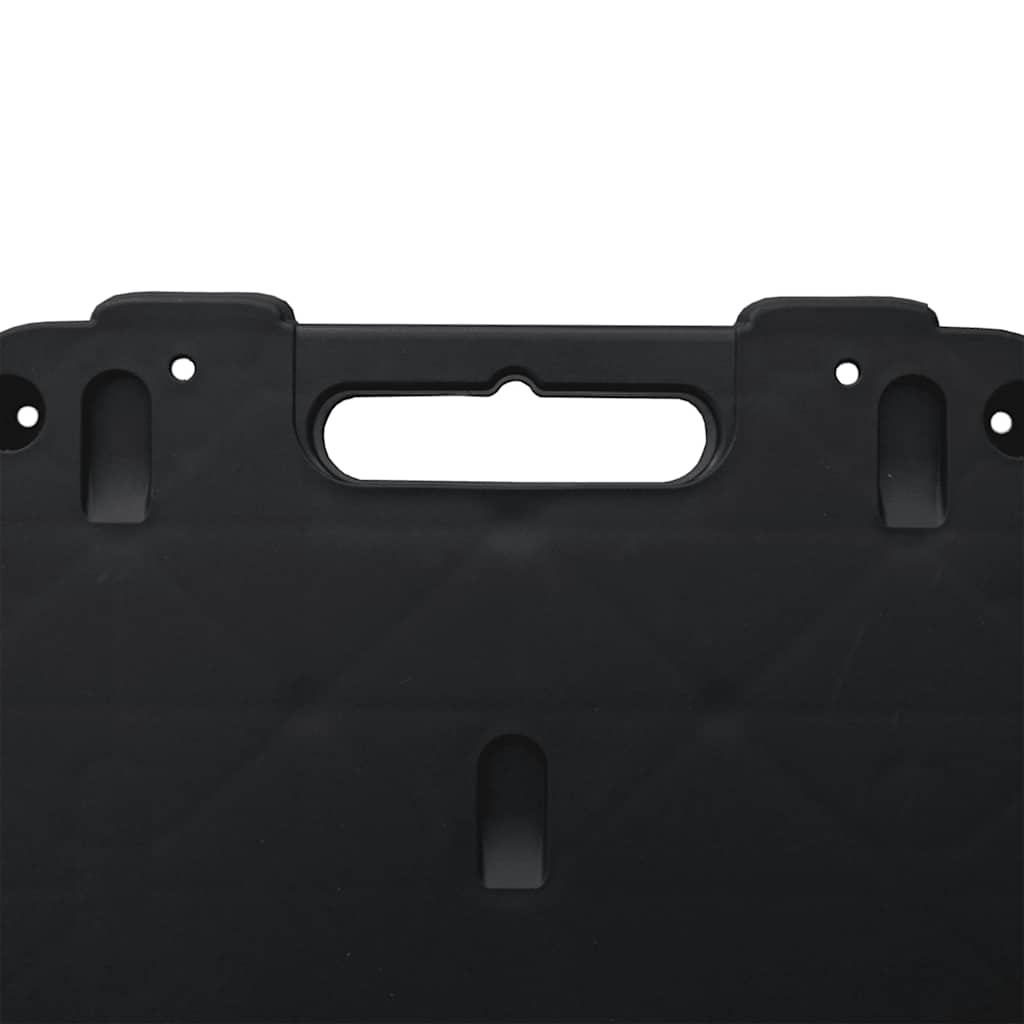 Transporttrolley 58x38x12 cm PP zwart