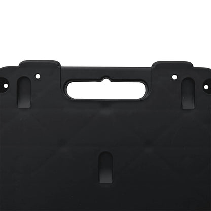 Transporttrolley 58x38x12 cm PP zwart