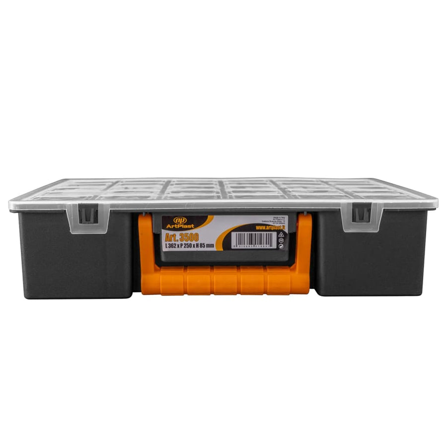 Assortimentsdozen 2 St Met Verdelers 360X250X85 Mm Polypropeen