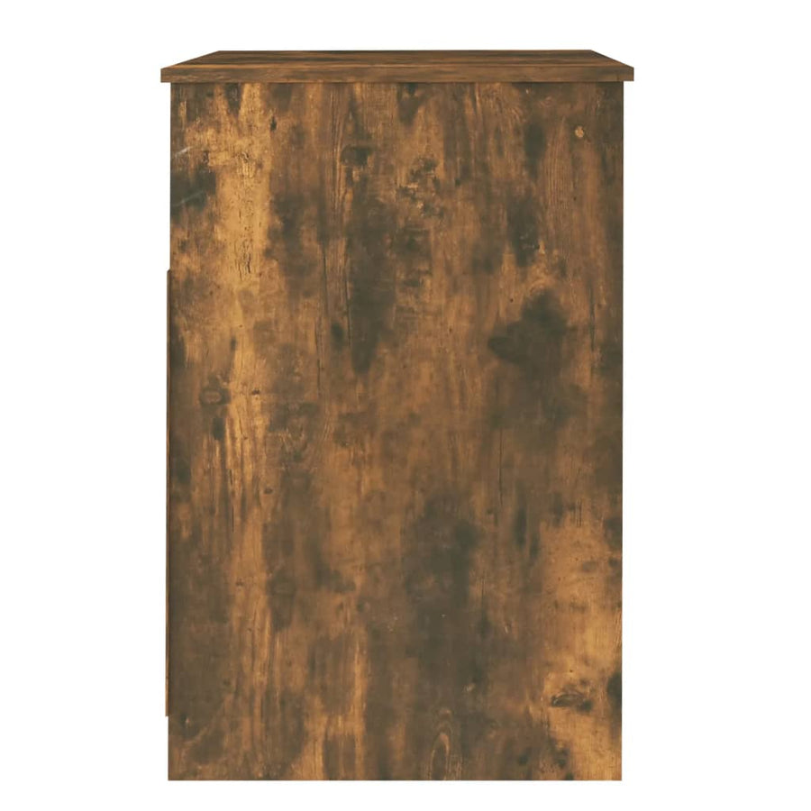Ladekast 40X50X76 Cm Bewerkt Hout Kleurig Gerookt eiken