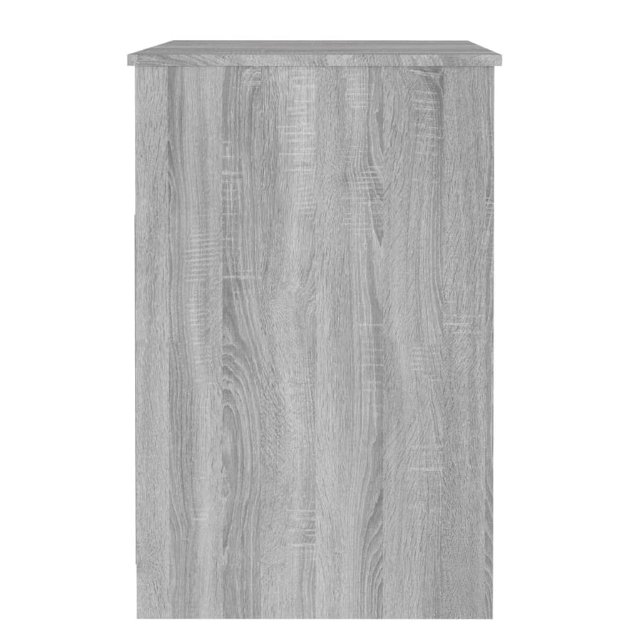 Ladekast 40X50X76 Cm Bewerkt Hout Eikenkleurig Grijs sonoma