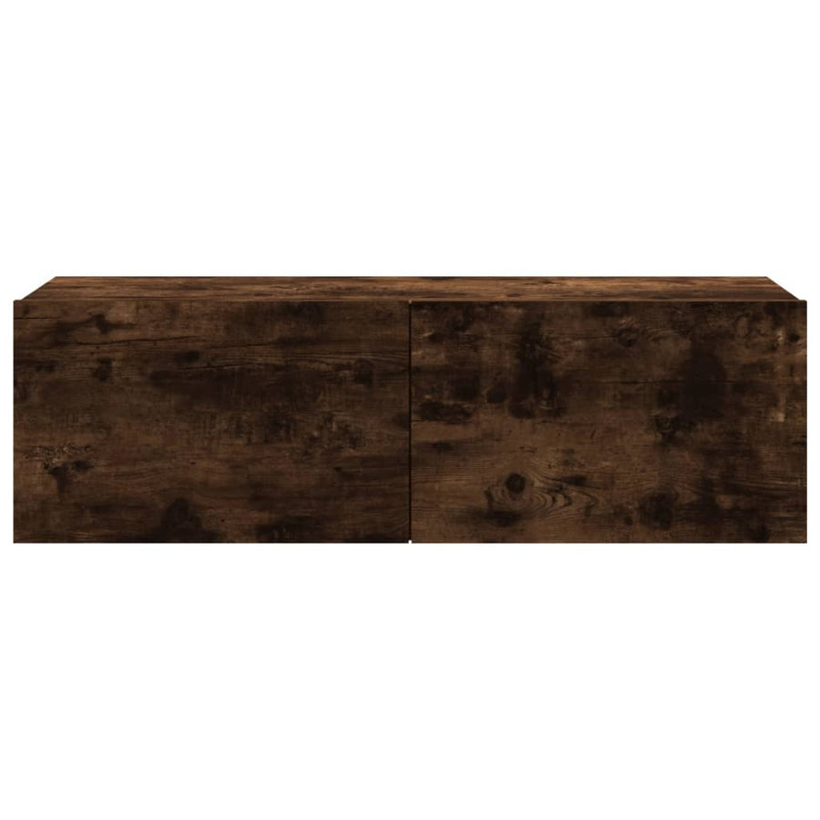 Tv-Wandmeubel 100X30X30 Cm Bewerkt Hout Kleurig 1
