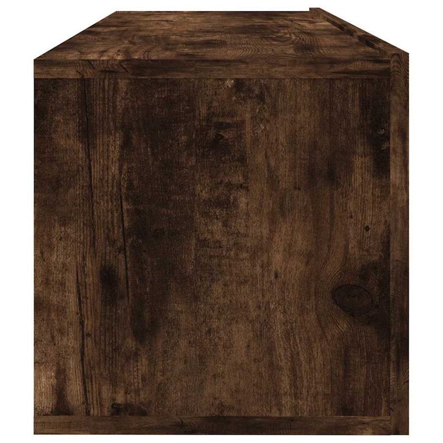 Tv-Wandmeubel 100X30X30 Cm Bewerkt Hout Kleurig 1