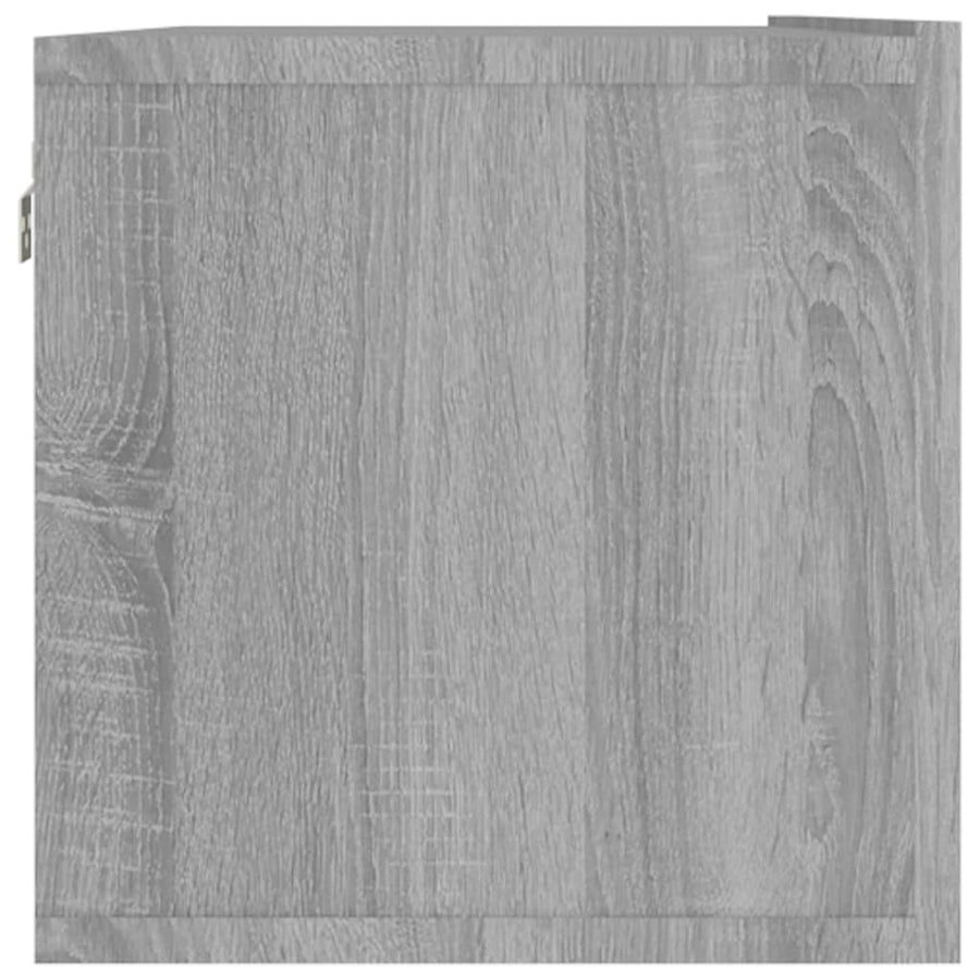 Tv-wandmeubel 120x30x30 cm bewerkt hout grijs sonoma eiken 120 x 30 x 30 cm Grijs sonoma