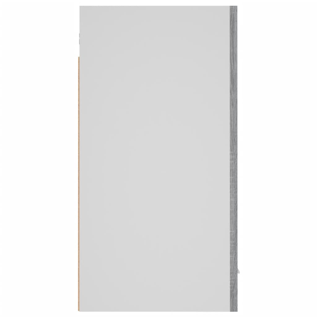 Wandkast hangend 60x31x60 cm bewerkt hout grijs sonoma eiken Grijs sonoma