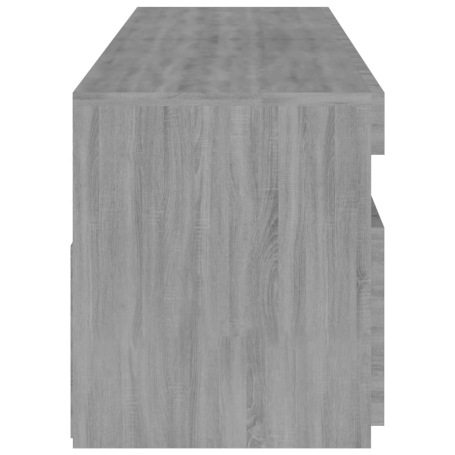 Tv-Meubelen Met Led-Verlichting 2 75 x 35 x 40 cm Grijs sonoma