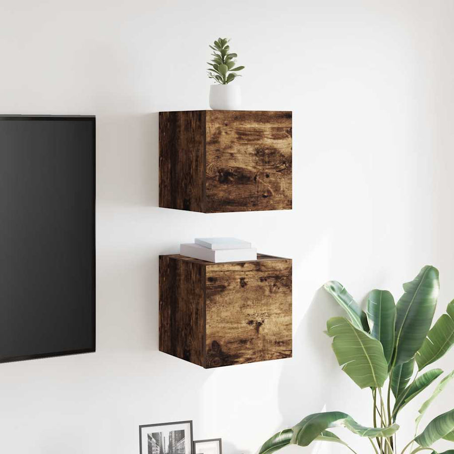 Tv-Wandmeubelen 30,5X30X30 Cm Kleurig 2