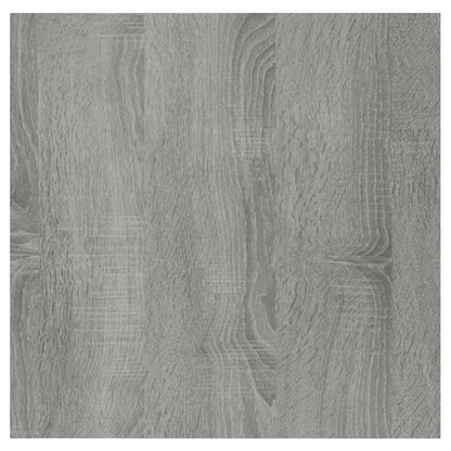 Tv-Wandmeubel 30,5X30X30 Cm Eikenkleurig 1 Grijs sonoma