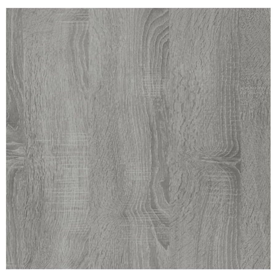 Tv-Wandmeubel 30,5X30X30 Cm Eikenkleurig 1 Grijs sonoma