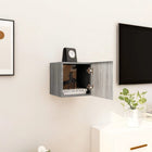 TV cabinet 30.5x30x30 cm grey Sonoma oak