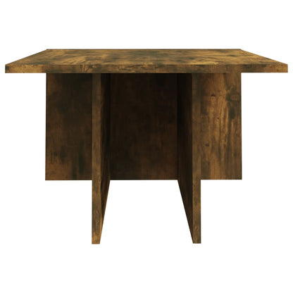 Salontafel 111,5x50x33 cm bewerkt hout gerookt eikenkleurig