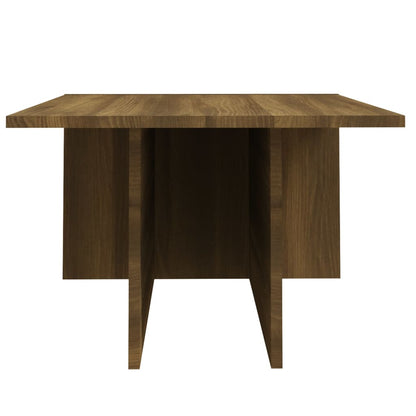 Salontafel 111,5x50x33 cm bewerkt hout bruin eikenkleur