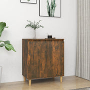 Dressoir 60x35x70 cm bewerkt hout gerookt eiken
