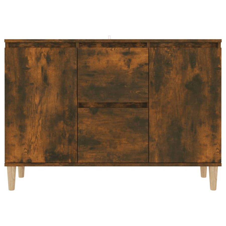 Dressoir 03,5X35X70 Cm Bewerkt Hout Kleurig Gerookt eiken