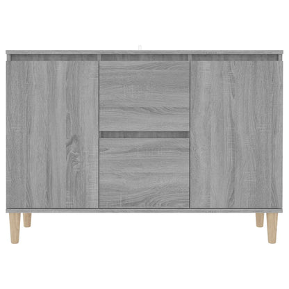 Dressoir 03,5X35X70 Cm Bewerkt Hout Eikenkleurig Grijs sonoma