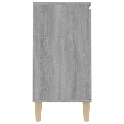 Dressoir 03,5X35X70 Cm Bewerkt Hout Eikenkleurig Grijs sonoma