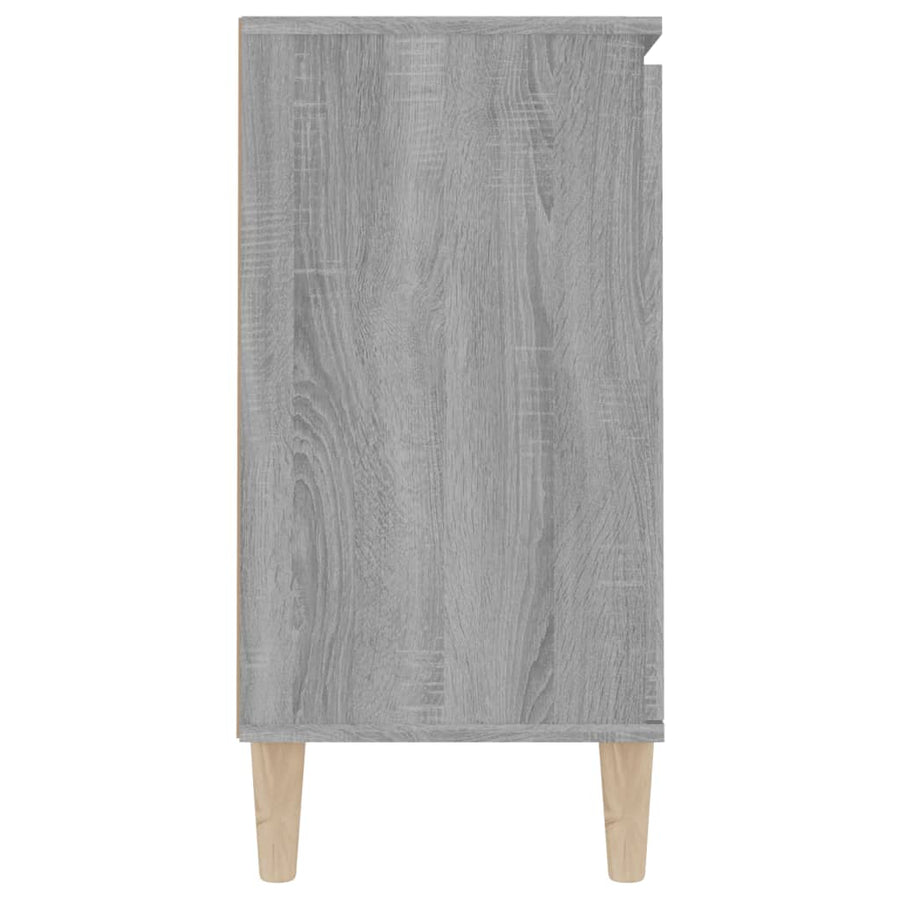Dressoir 03,5X35X70 Cm Bewerkt Hout Eikenkleurig Grijs sonoma