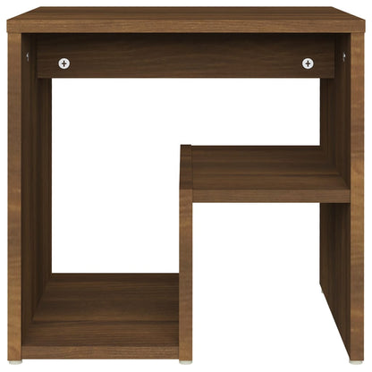Nachtkastjes 40X30X40 Cm Bewerkt Hout 2 bruin eikenkleur