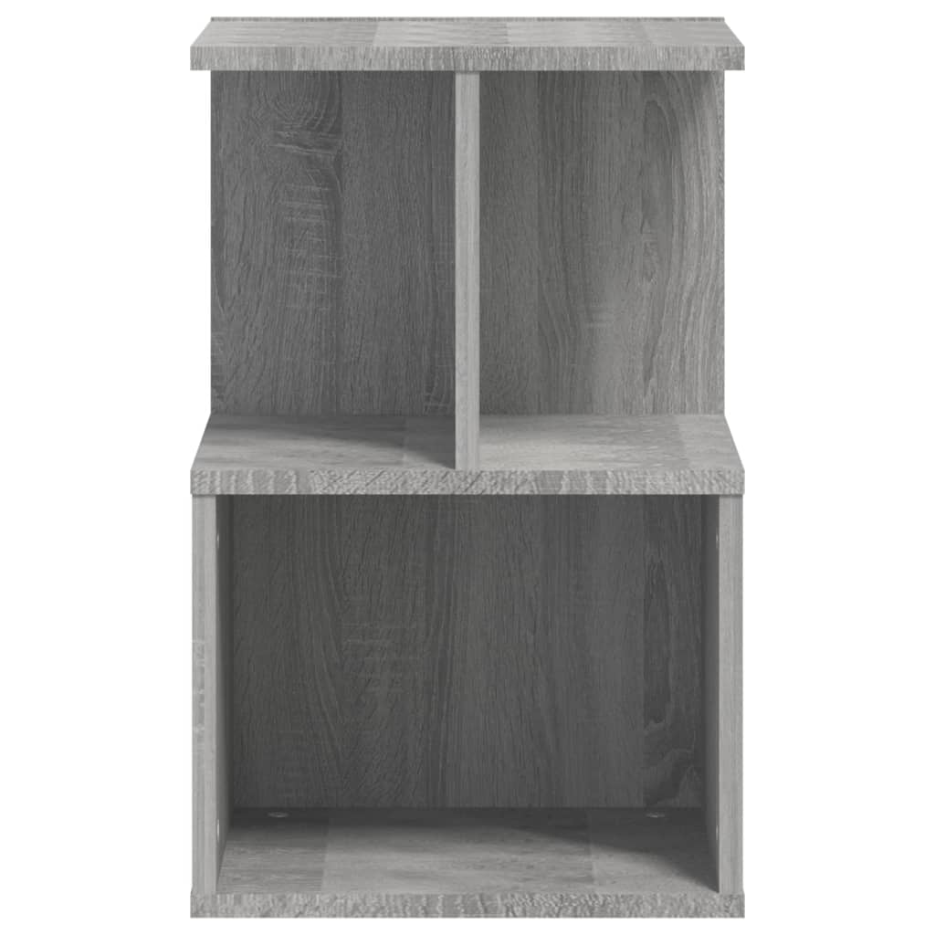 Nachtkastjes 2 St 35X35X55 Cm Bewerkt Hout Grijs Sonoma Eiken